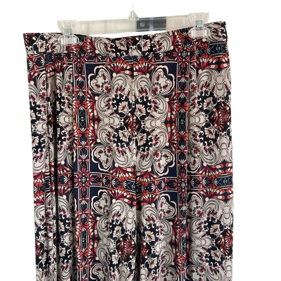 TRUTH BY REPUBLIC Flare Pull On Pant Stretch Pleated Front Size Large - Picture 3 of 11